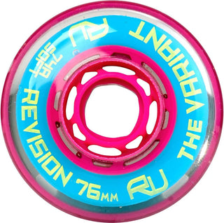 Revision Roller Hockey Wheels Indoor 76mm Variant Soft 74A Single Wheel