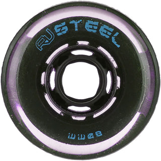 Revision Roller Hockey Wheels Multi Surface 76/80 HiLo Variant Seel 80A Black/Pink 8-Pack
