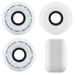 Ricta Wheels 52mm Clouds 92A White/Black