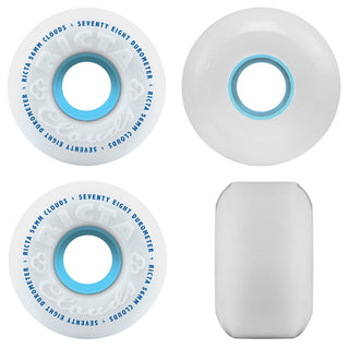 Ricta Wheels 56mm Clouds 78A White/Blue