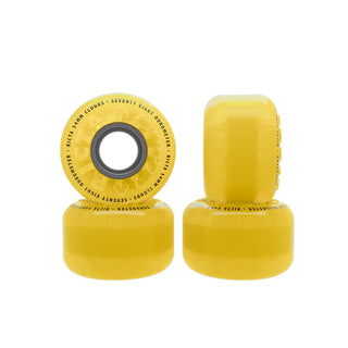 Ricta Skateboard Wheels 54mm Clouds 78A Yellow Black