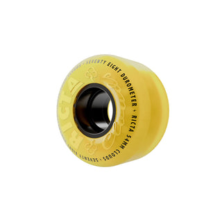Ricta Skateboard Wheels 54mm Clouds 78A Yellow Black