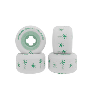 Ricta Skateboard Wheels 53mm Mark Appleyard Clouds 87A White Seafoam