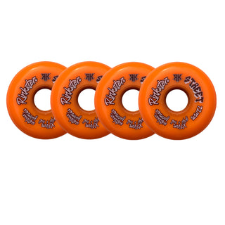 Rink Rat Roller Hockey Wheels Rinkster Street Outdoor X-Firm 72mm 4-Pack