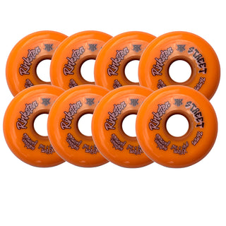 Rink Rat Roller Hockey Wheels Rinkster Street Outdoor X-Firm 76mm 8-Pack