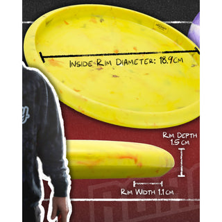 Discraft Disc Golf Brodie Smith Bro-D Swirl Roach Putter 2/4/0/1 Pink Jawbreaker/Holo Stars 173-174g