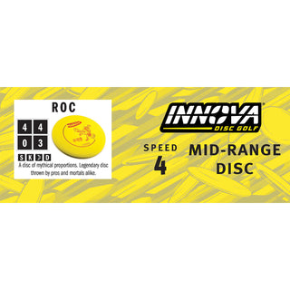 Innova Disc Golf Pro KC Roc Midrange Disc 4/4/0/3 Blue/Black 177 grams