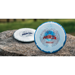 Innova Disc Golf Halo Star Roc3 Midrange Disc 5/4/0/3 Blue Slate Purple/Magenta Shatter 175 grams