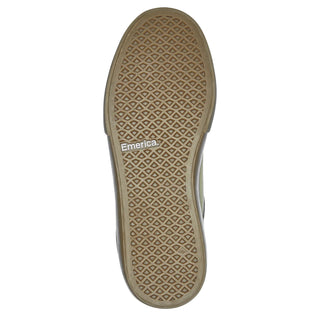 Emerica Skateboard Shoes The Low Vulc Tan/Blue/Green