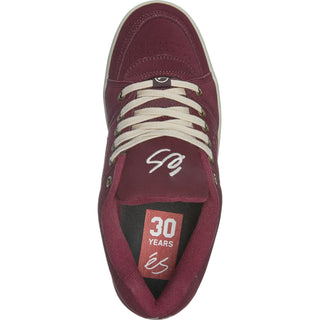 Es Skateboard Shoes Accel Burgundy/Tan
