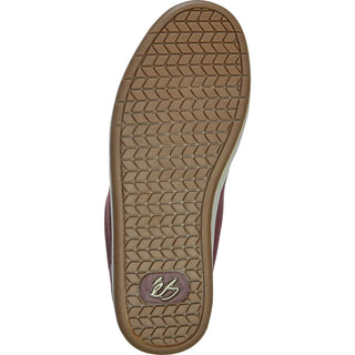 Es Skateboard Shoes Accel Burgundy/Tan