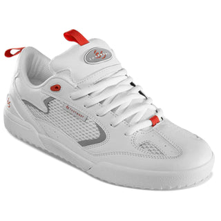 Es Skateboard Shoes Quattro White/Grey/Red