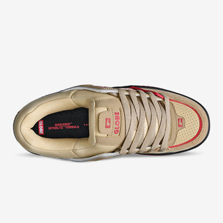 Globe Skateboard Shoes Fusion Khaki/Red
