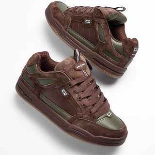 Globe Skateboard Shoes Tilt Prime Brown/Olive / Rodney Mullen