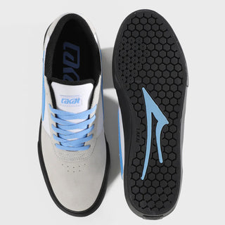Lakai Skateboard Shoes Manchester White Black Sky