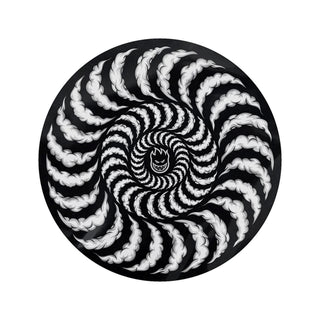 Spitfire Wheels Skateboard Sticker Smoke Classic Black/Grey 3.5"