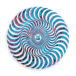 Spitfire Wheels Skateboard Sticker Nevermind Swirl White/Blue/Red 5" 5-Pack