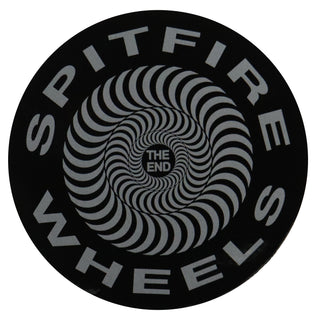 Spitfire Wheels Sticker Classic Medium Black/Grey 4.5"