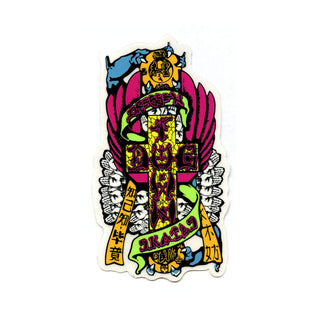Dogtown Skateboards Sticker Eric Dressen Hands 4"