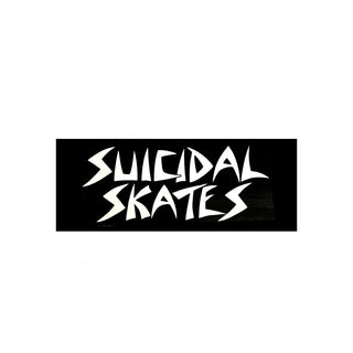 Dogtown Skateboards Sticker Suicidal Skates Logo Black 6.5"