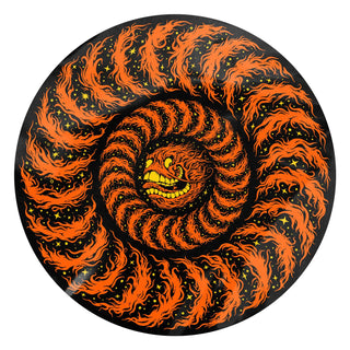 Spitfire x Grimple Stix Skateboard Sticker Furry Classic Orange