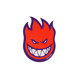 Spitfire Skateboard Wheels Sticker Fireball Fill Red/Purple 4.5" x 6"