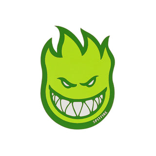 Spitfire Skateboard Wheels Sticker Fireball Fill Lime/Green 4.5" x 6"