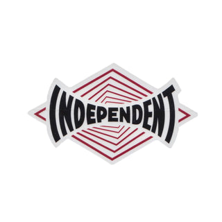 Independent Trucks Skateboard Sticker Vertigo Span Red 3.5"