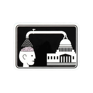 Alien Workshop Skateboards Sticker Brainwash