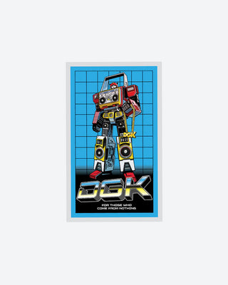 DGK Skateboards Sticker Equalizer 4" x 2.8"