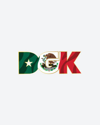 DGK Skateboards Sticker Bandera 3" x 3.25"