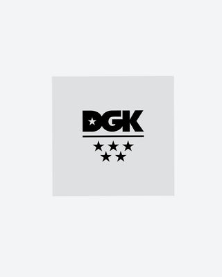 DGK Skateboards Sticker 5-Star 4" x 3.5"