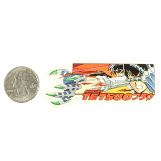 Hook Ups Skateboards Sticker - Mini Size - Tetsuo 3" x 1.25"
