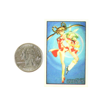 Hook Ups Skateboards Sticker - Mini Size - Fairy Battle 1.4" x 2.1"