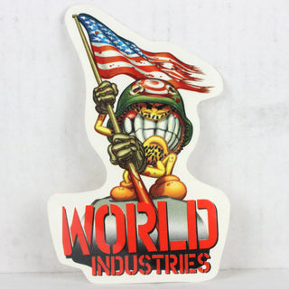 World Industries Sticker Pack - Flameboy Army Flag 24 Pack - NOS