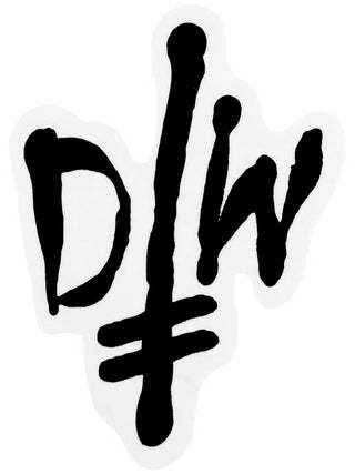Deathwish Sticker Gang Logo 6" Black
