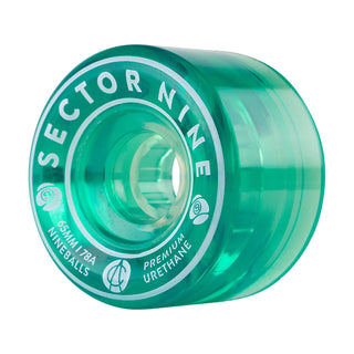 Sector 9 Longboard Wheels Nineballs Green 65mm 78A