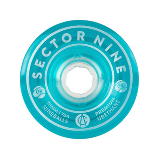 Sector 9 Longboard Wheels Nineballs Blue 70mm 78A