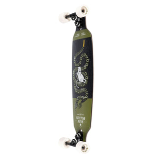Sector 9 Longboard Fractal Rattler Drop Through 9" x 36"