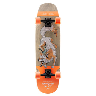Sector 9 Longboards Cruiser Ditch Witch Coyote Double Kick 9" x 33"