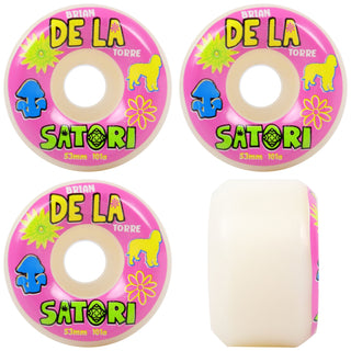 Satori Skateboard Wheels 53mm De La V2 Conical 101A