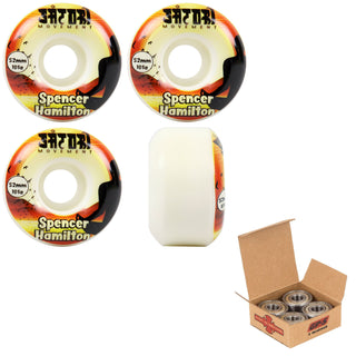 Satori Skateboard Wheels 52mm Spencer Hamilton Meditate 101A with Independent Bearings