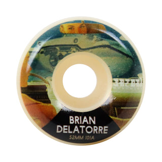 Satori Skateboard Wheels 52mm Brian Delatorre Artist Conical 101A