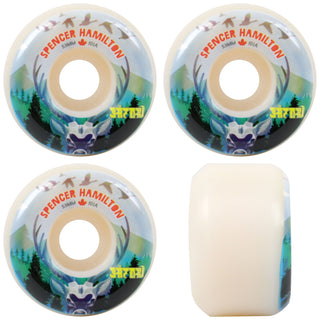 Satori Skateboard Wheels 53mm Spencer Hamilton Canada 101A