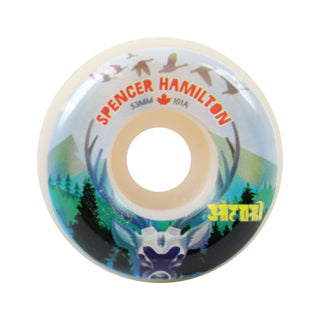 Satori Skateboard Wheels 53mm Spencer Hamilton Canada 101A