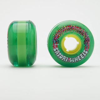 Satori Movement Skateboard Wheels 54mm Lil Nugz Cruisers 78a Green