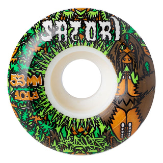 Satori Movement Skateboard Wheels 53mm Big Foot (Conical Shape) 101a