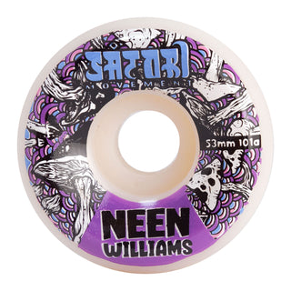 Satori Movement Skateboard Wheels 53mm Neen Williams Mushroom (Conical Shape) 101a