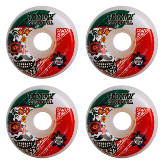 Satori Movement Skateboard Wheels 54mm Tommy Sandoval Day of the Dead (Conical Shape) 101a