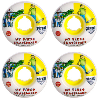 Satori Movement Skateboard Wheels 54mm My First Cruiser 87a
